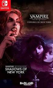 Vampire The Masquerade Coteries of New York and Sh for SWITCH to rent