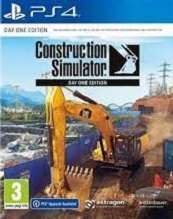 Construction Simulator for PS4 to rent