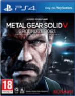 Metal Gear Solid V Ground Zeroes for PS4 to rent