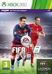 FIFA 16 for XBOX360 to rent