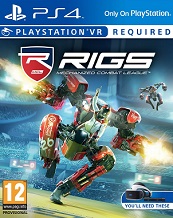 RIGS Mechanized Combat League PSVR for PS4 to rent