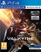 Eve Valkyrie PSVR for PS4 to rent