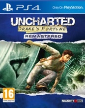 Uncharted Drakes Fortune Remastered for PS4 to rent