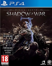 Middle Earth Shadow of War  for PS4 to rent