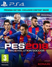 PES 2018 (Pro Evolution Soccer 2018) for PS4 to rent