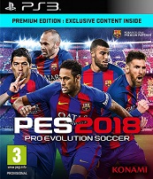 PES 2018 (Pro Evolution Soccer 2018) for PS3 to rent