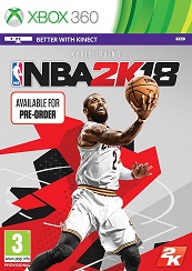 NBA 2K18 for XBOX360 to rent