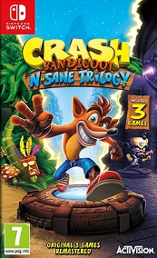 Crash Bandicoot NSane Trilogy for SWITCH to rent