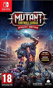 Mutant Football League Dynasty Edition for SWITCH to rent