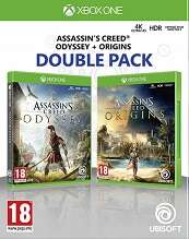 Assassins Creed Origins and Odyssey Double Pack for XBOXONE to rent