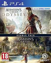 Assassins Creed Origins and Odyssey Double Pack for PS4 to rent
