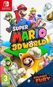Super Mario 3D World and Bowsers Fury for SWITCH to rent