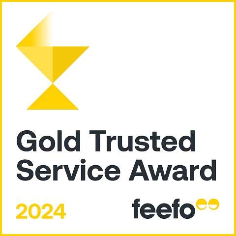 Feefo Gold Trusted Service